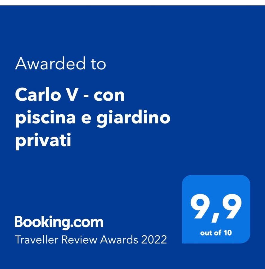 Carlo V - Con Piscina E Giardino Privati Lägenhet Lecce Exteriör bild