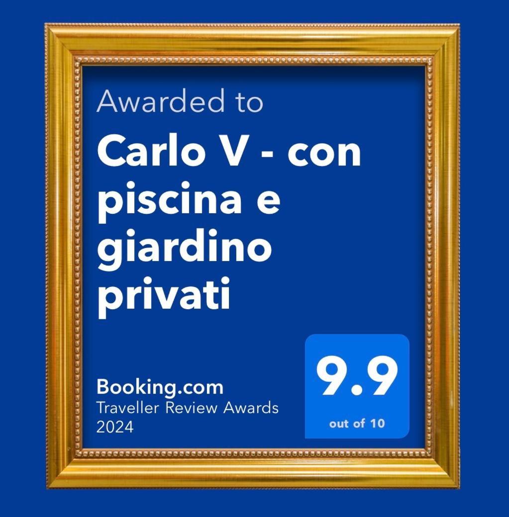 Carlo V - Con Piscina E Giardino Privati Lägenhet Lecce Exteriör bild