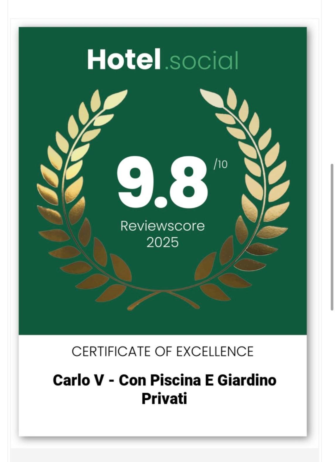 Carlo V - Con Piscina E Giardino Privati Lägenhet Lecce Exteriör bild